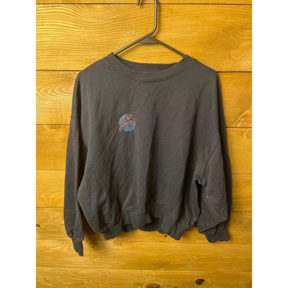 Urban Outfitters Space Graphic Sweatshirt Women's Small Pullover Top relaxed fit